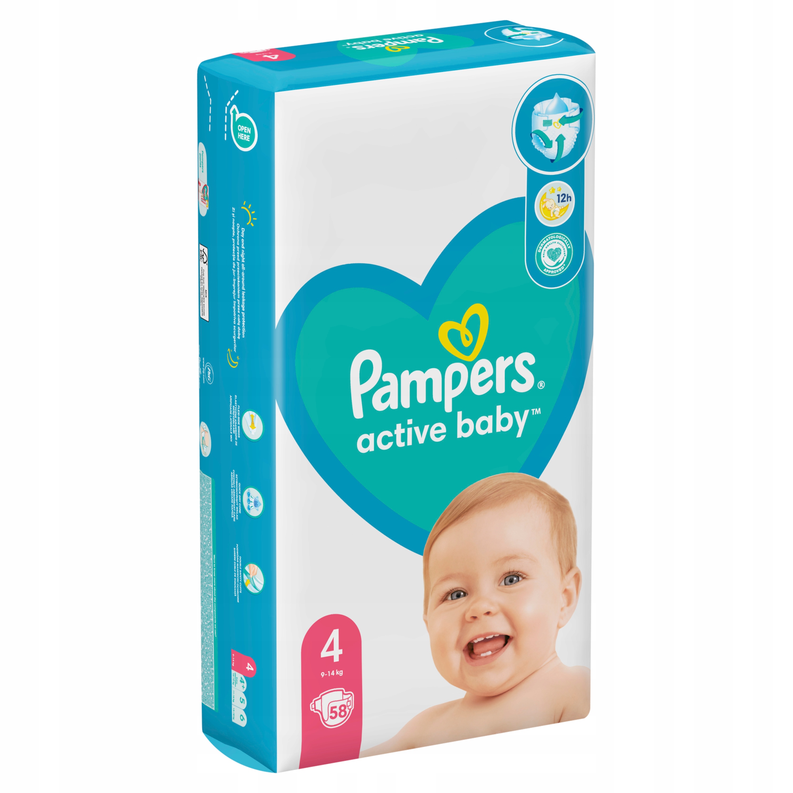 pampers przesikany