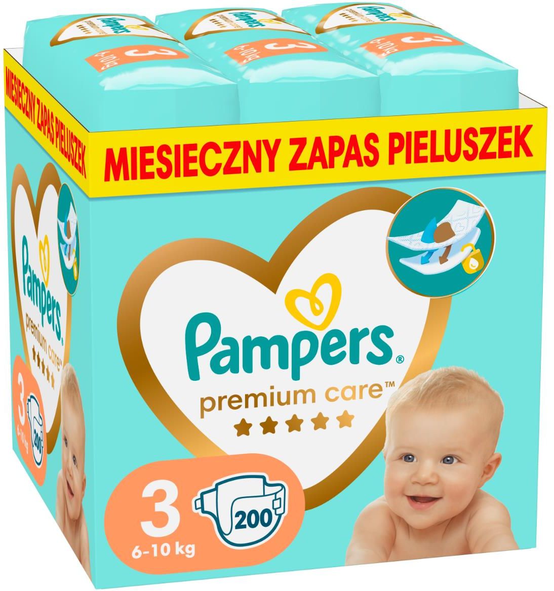 pampers pieluchomajtki pants 7 mega box 80 sztuk