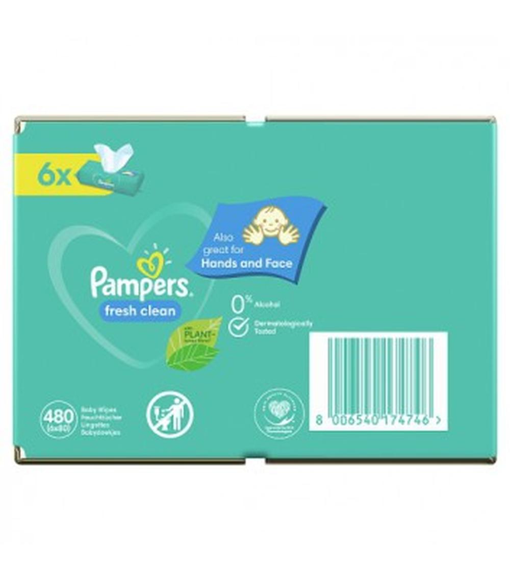 pampers chusteczki nawilżone