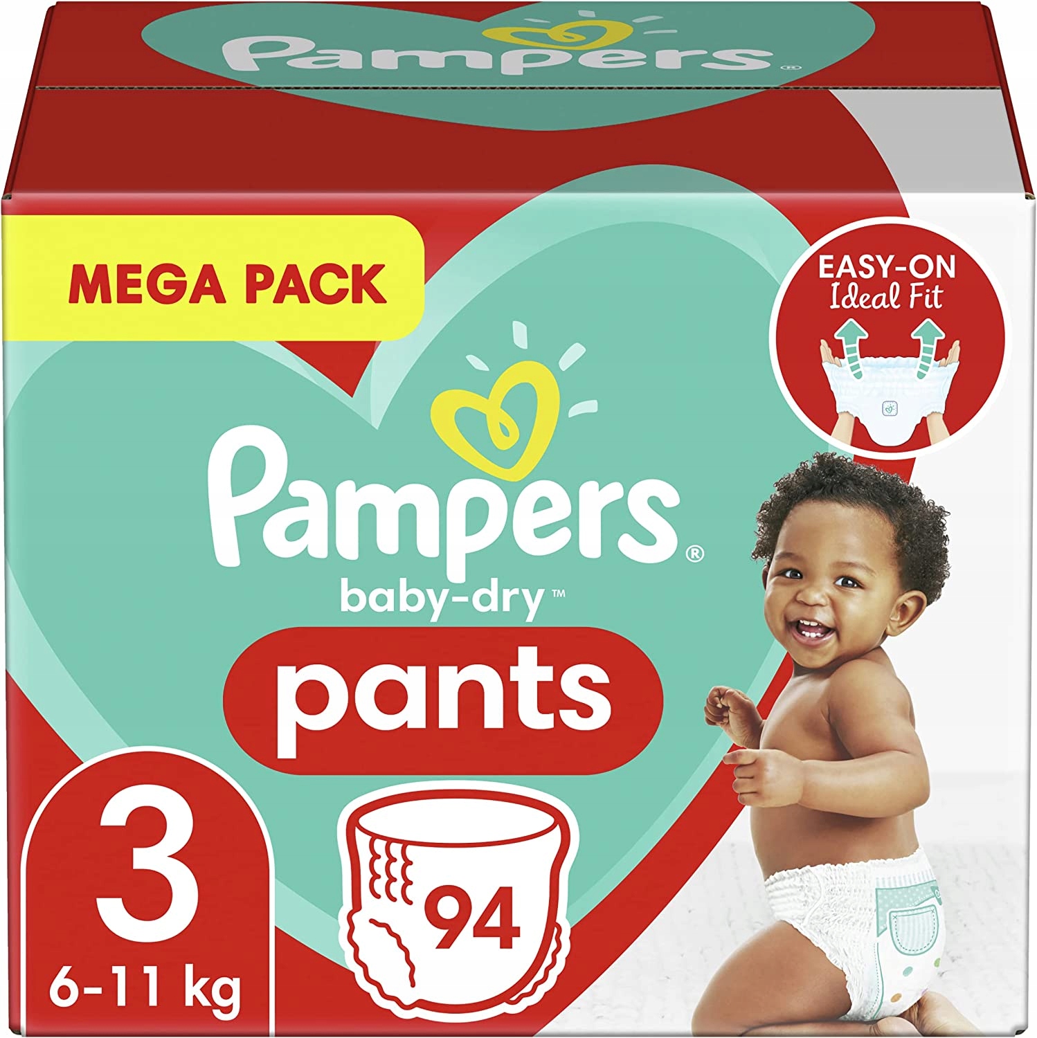 skąd wiadomo że pampers jest za mały