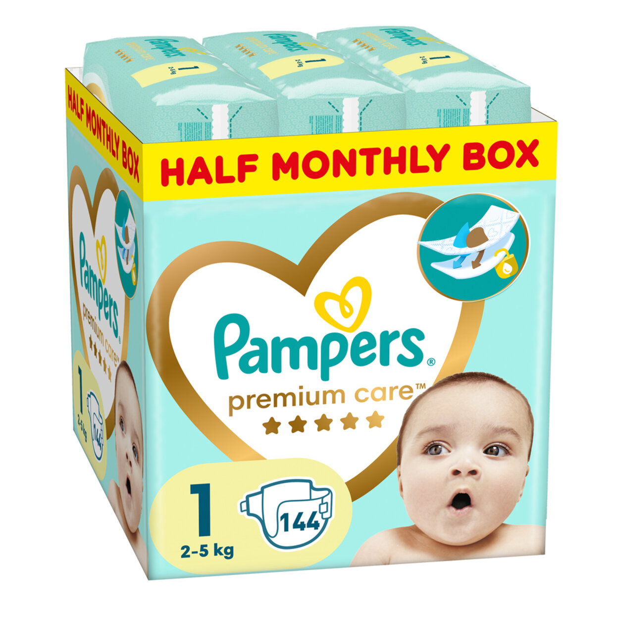 pampers active baby 1 ceny