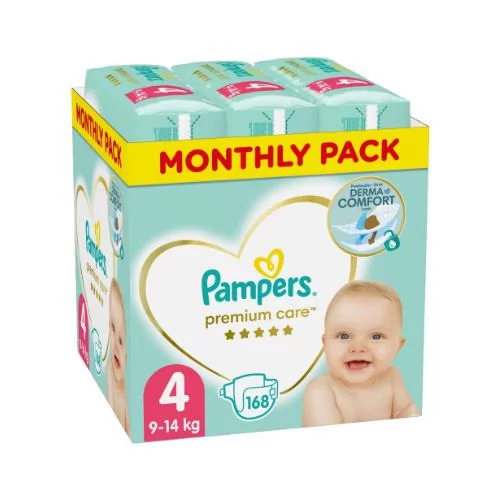 pieluchy pampers active baby premium care 4