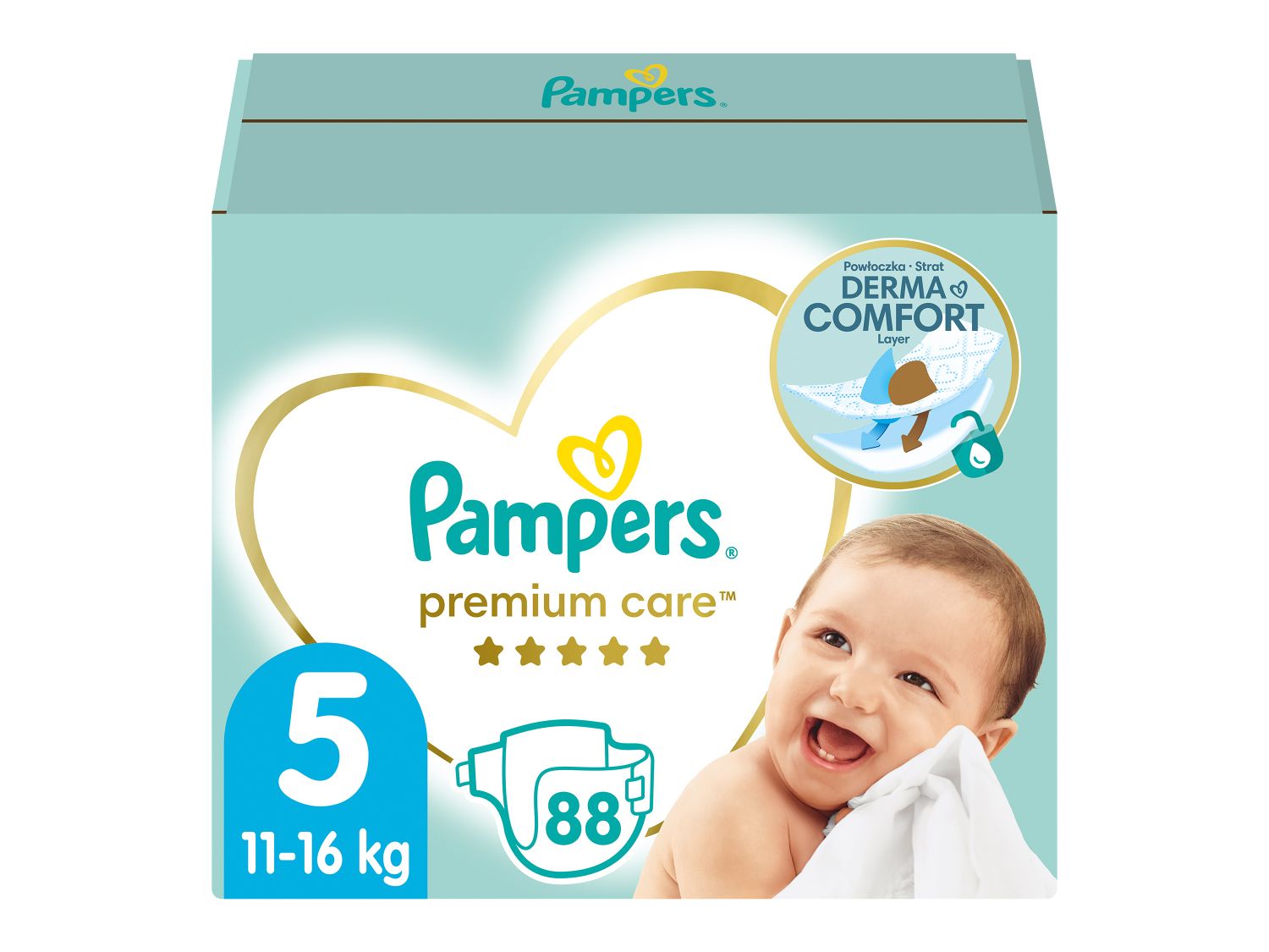 pampers premium care pieluszka przeciekaja