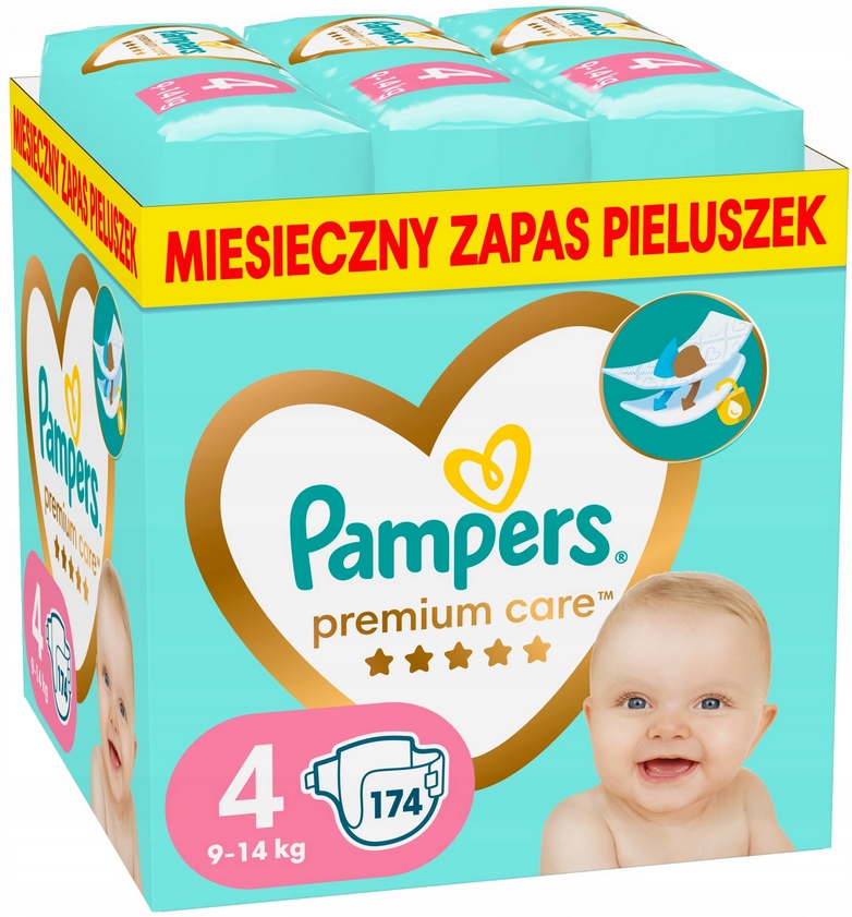 największe opakowanie pampers