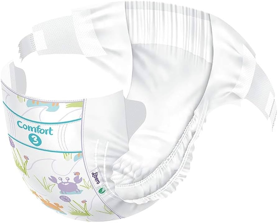 pampers przód tył