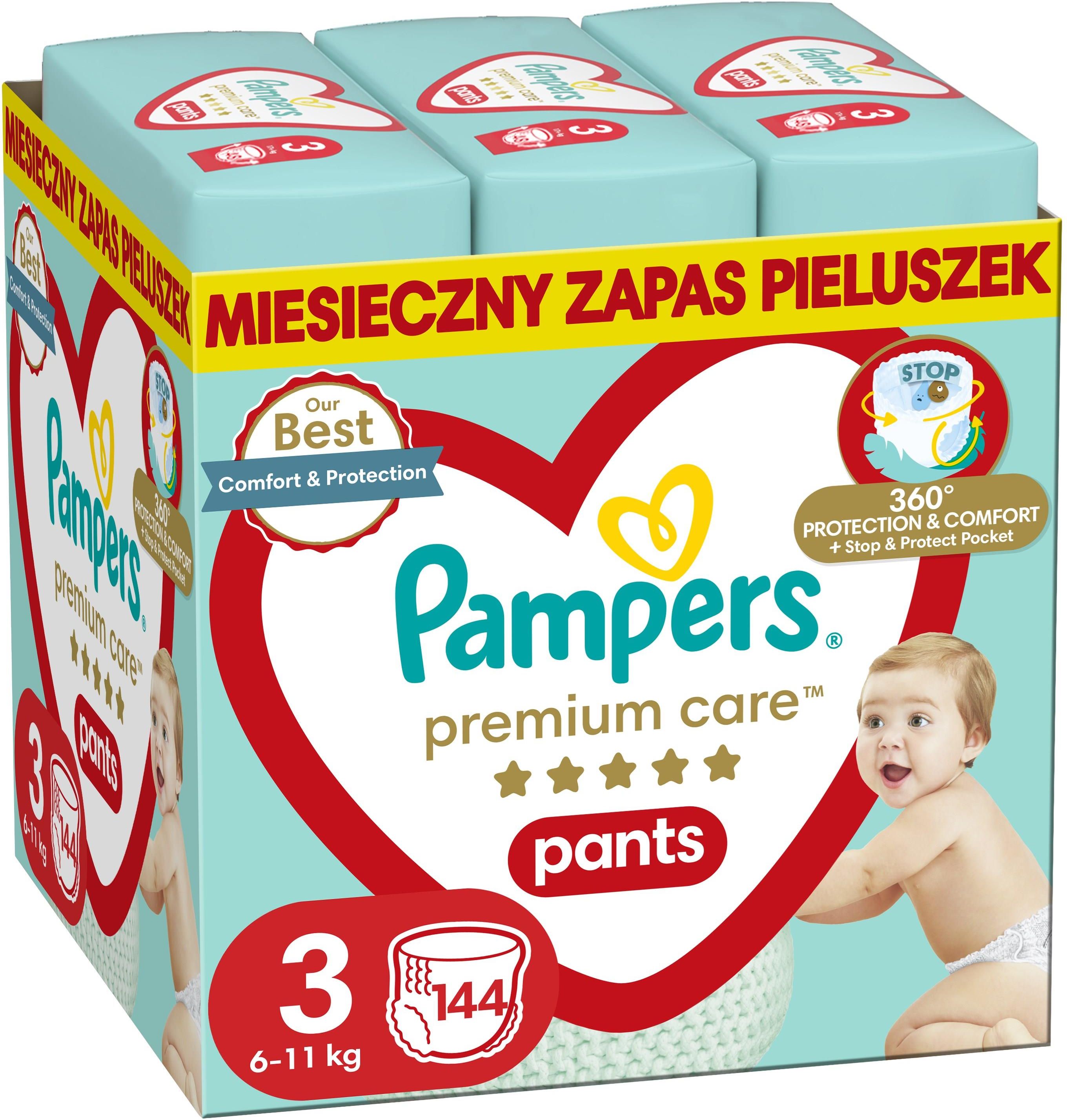 pieluchomajtki firmy pampers rozmiar 6