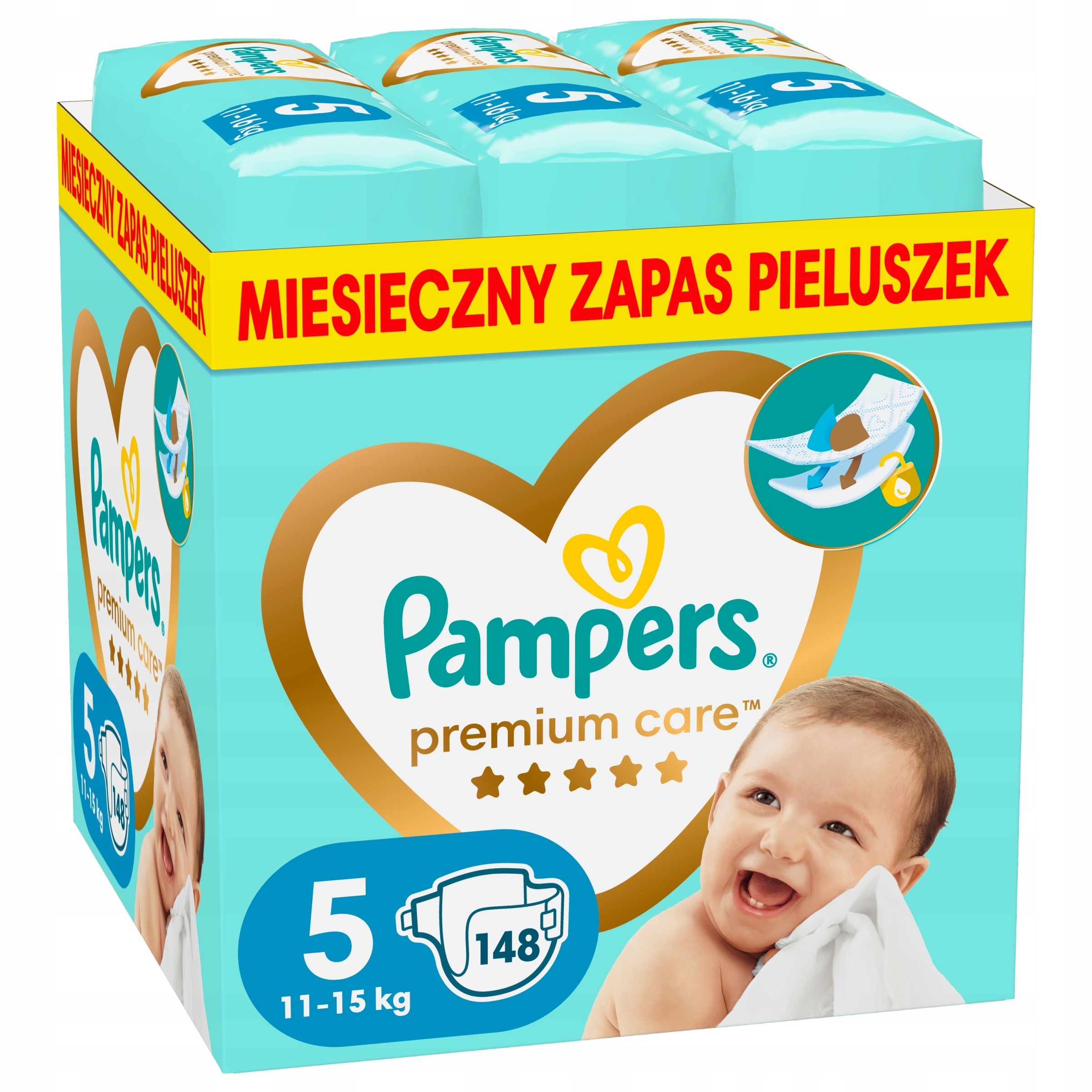 rossmann pieluchy jumbo pack rozmiar 4