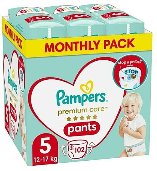 pampers size transparent