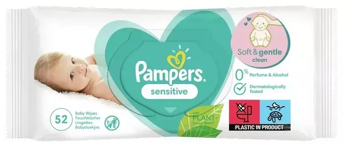 chusteczki pampers sensitive biedronka