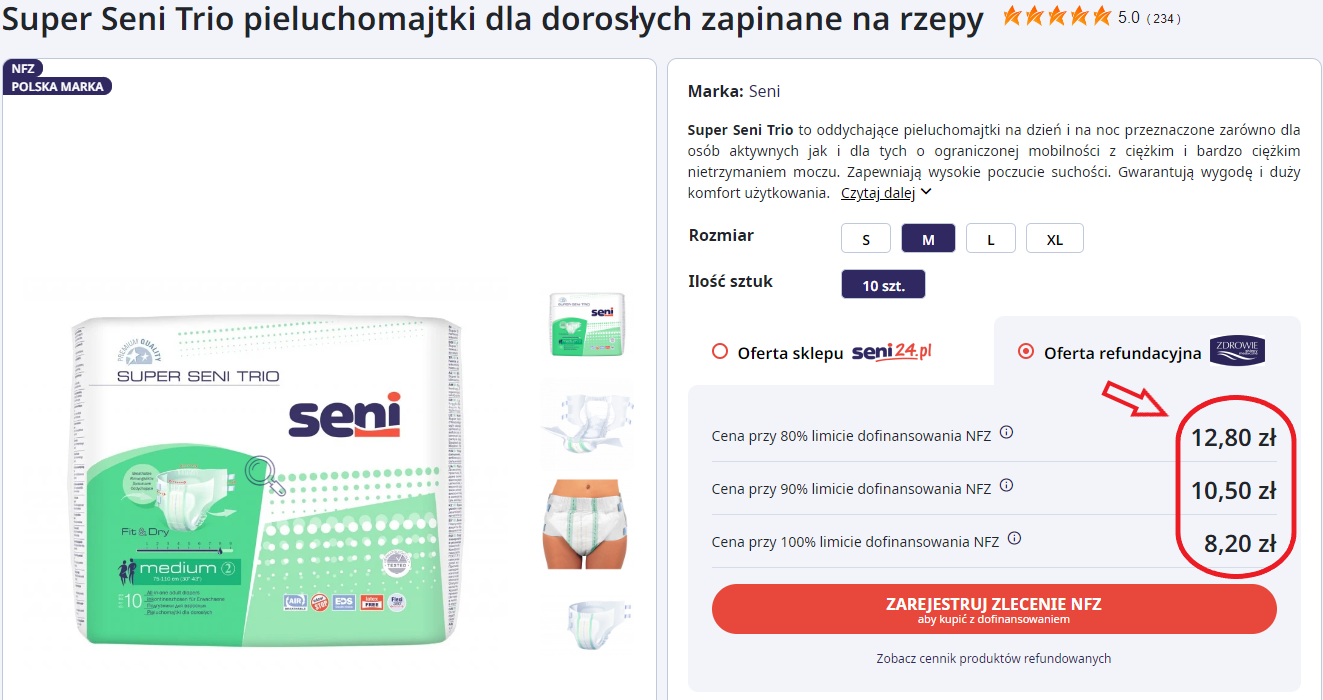 pampers najmniejsze pieluchy