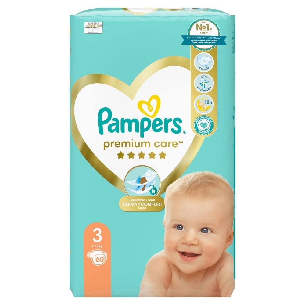 pampers 3 cena 162 sztuki