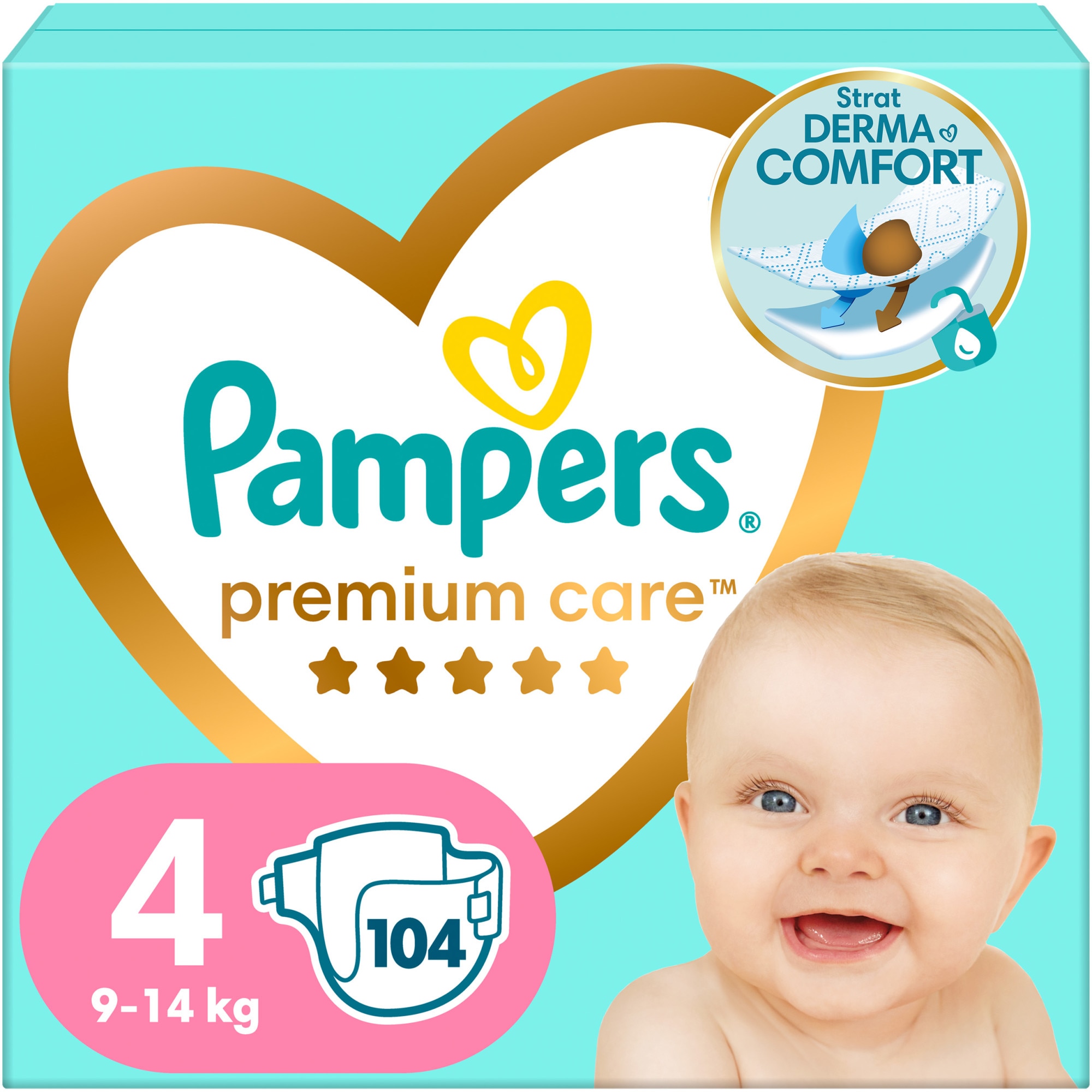 pampers mała paczka 4