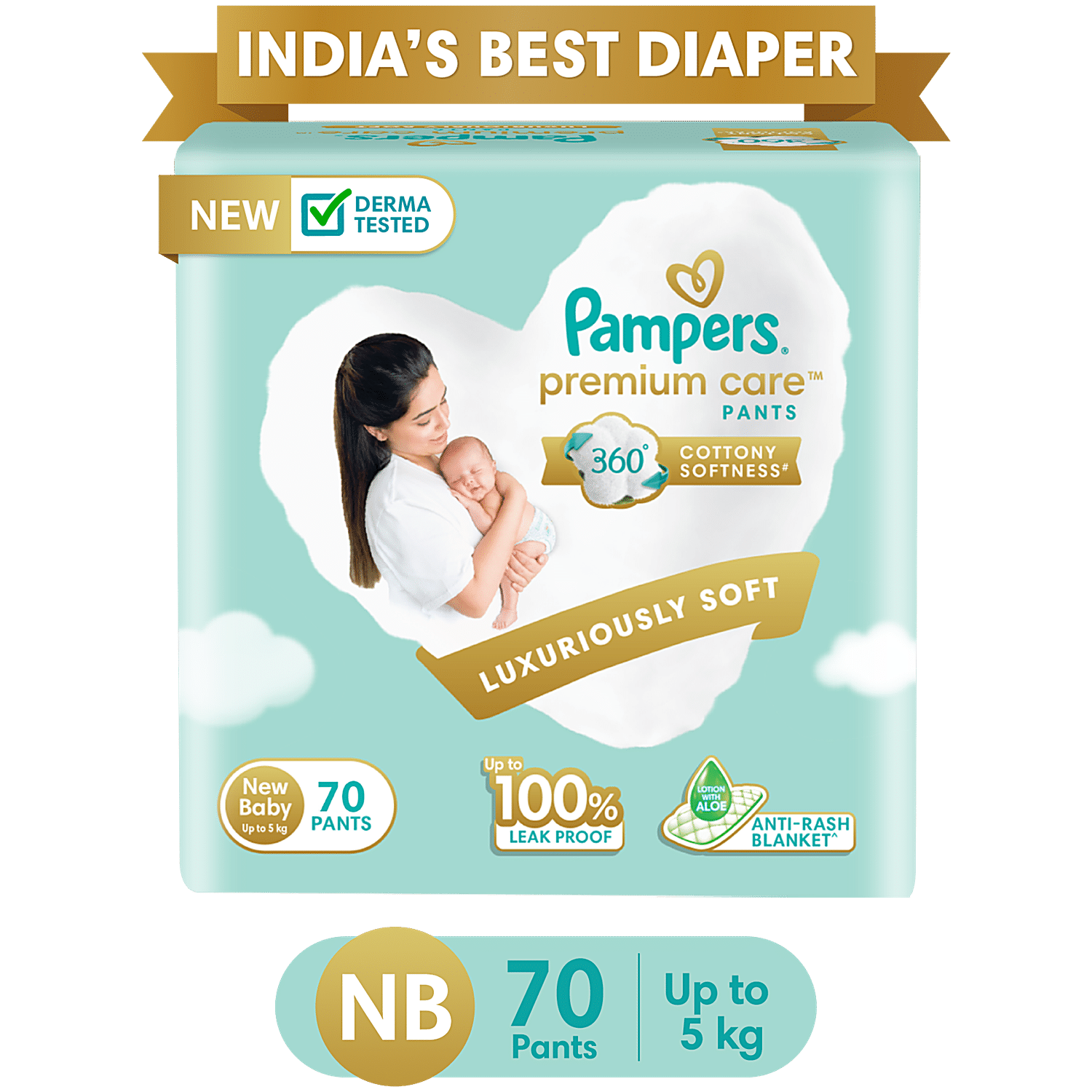 pampers fresh clean 6x80