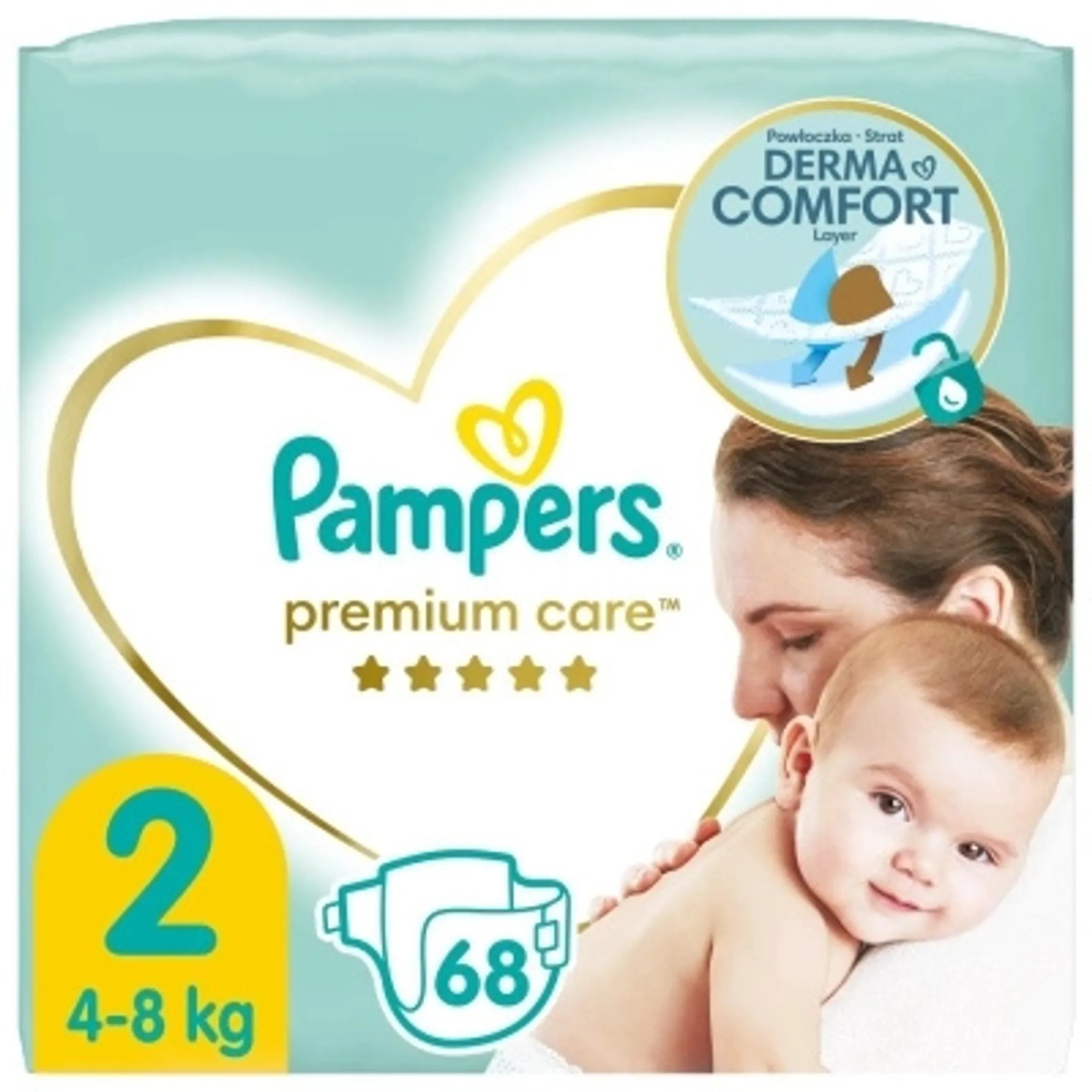 pampers active baby 4 64 szt