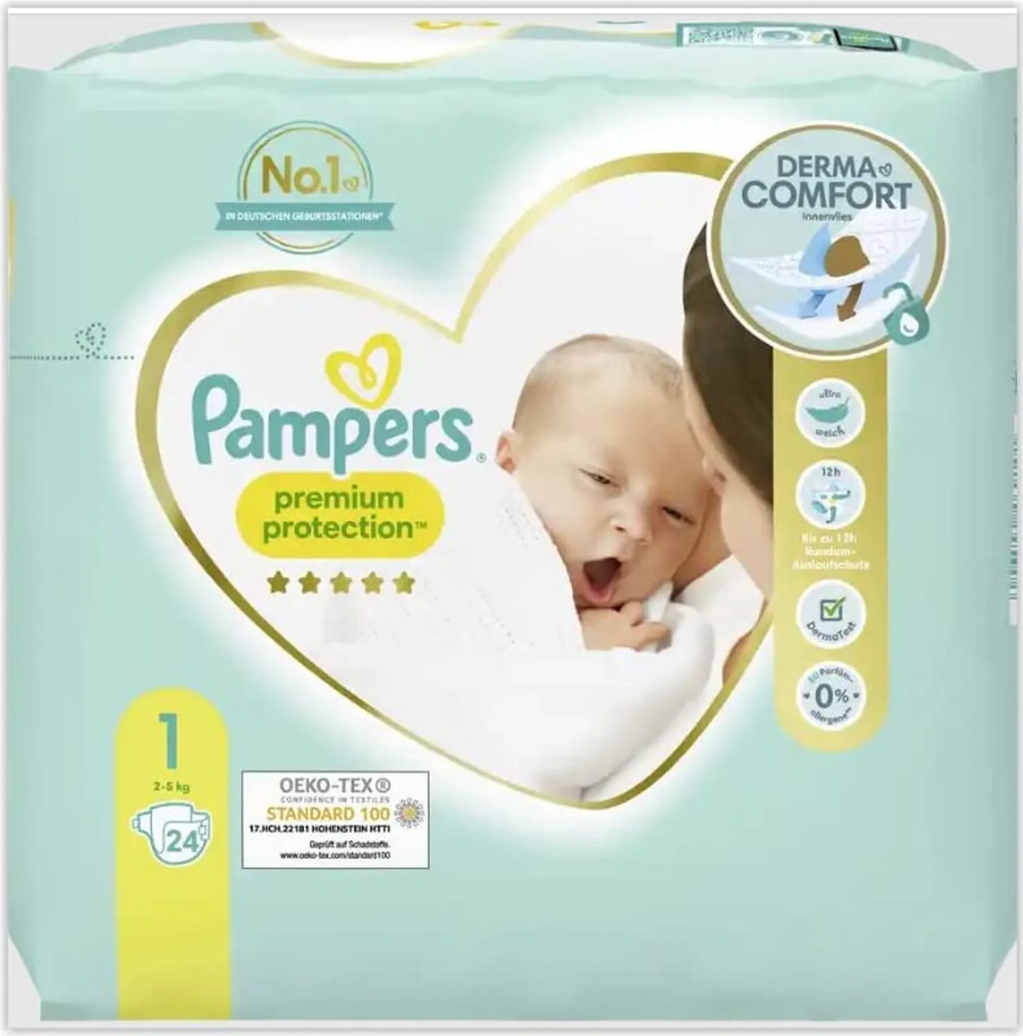 pampers 3 52 szt