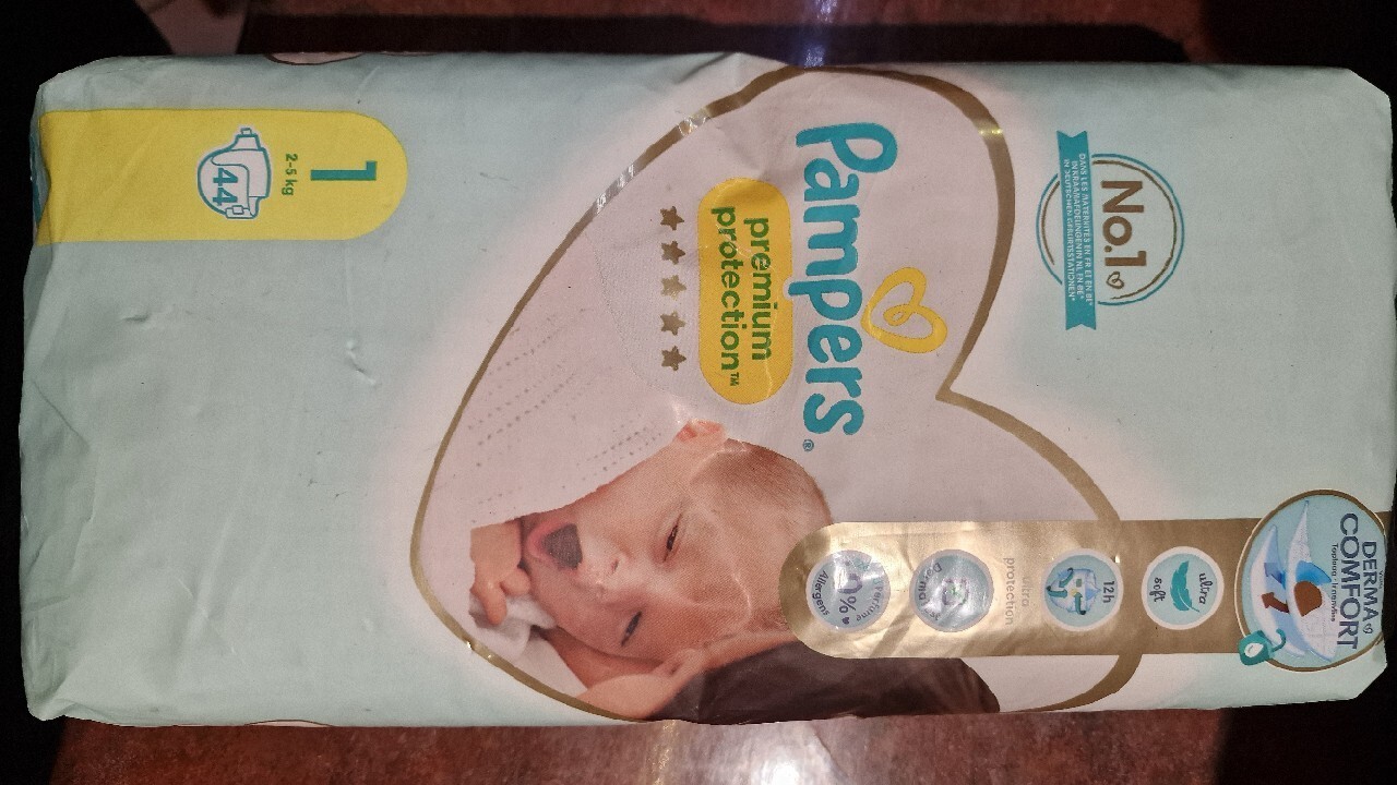 pampers użyty