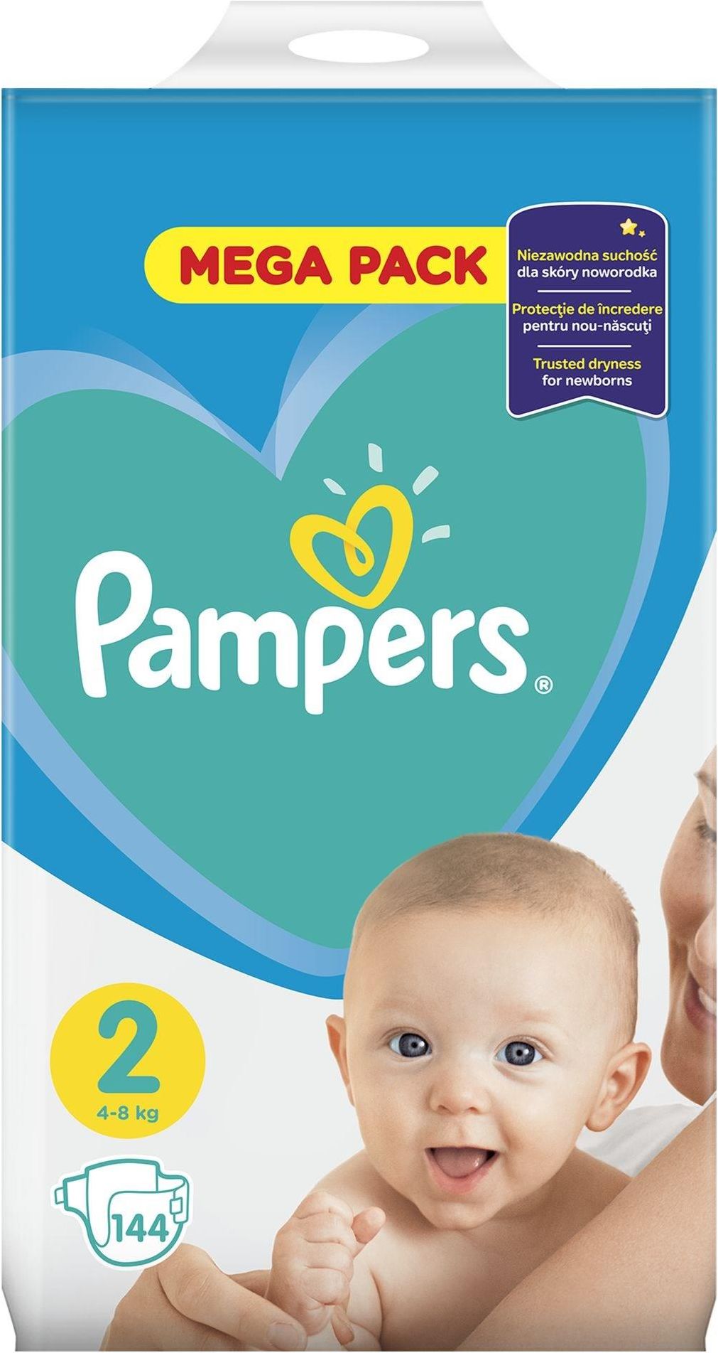 pampers premium care 1 2-5kg 88 szt