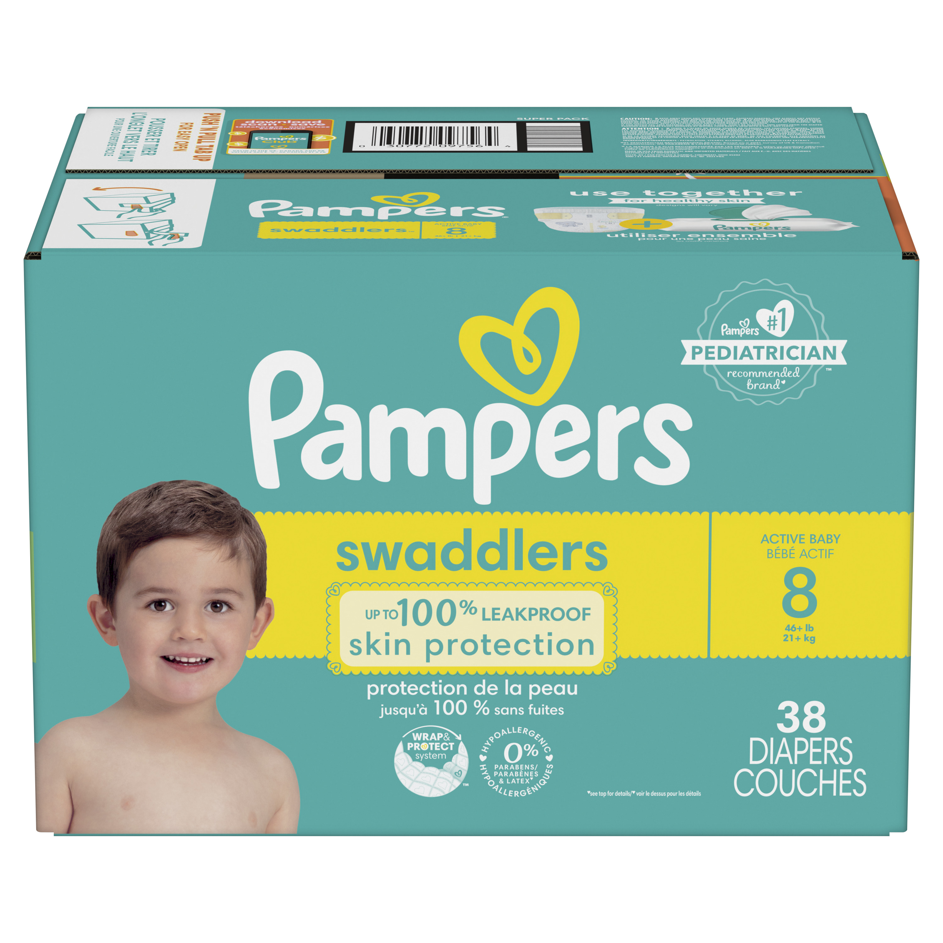 pampers active baby 6 cena