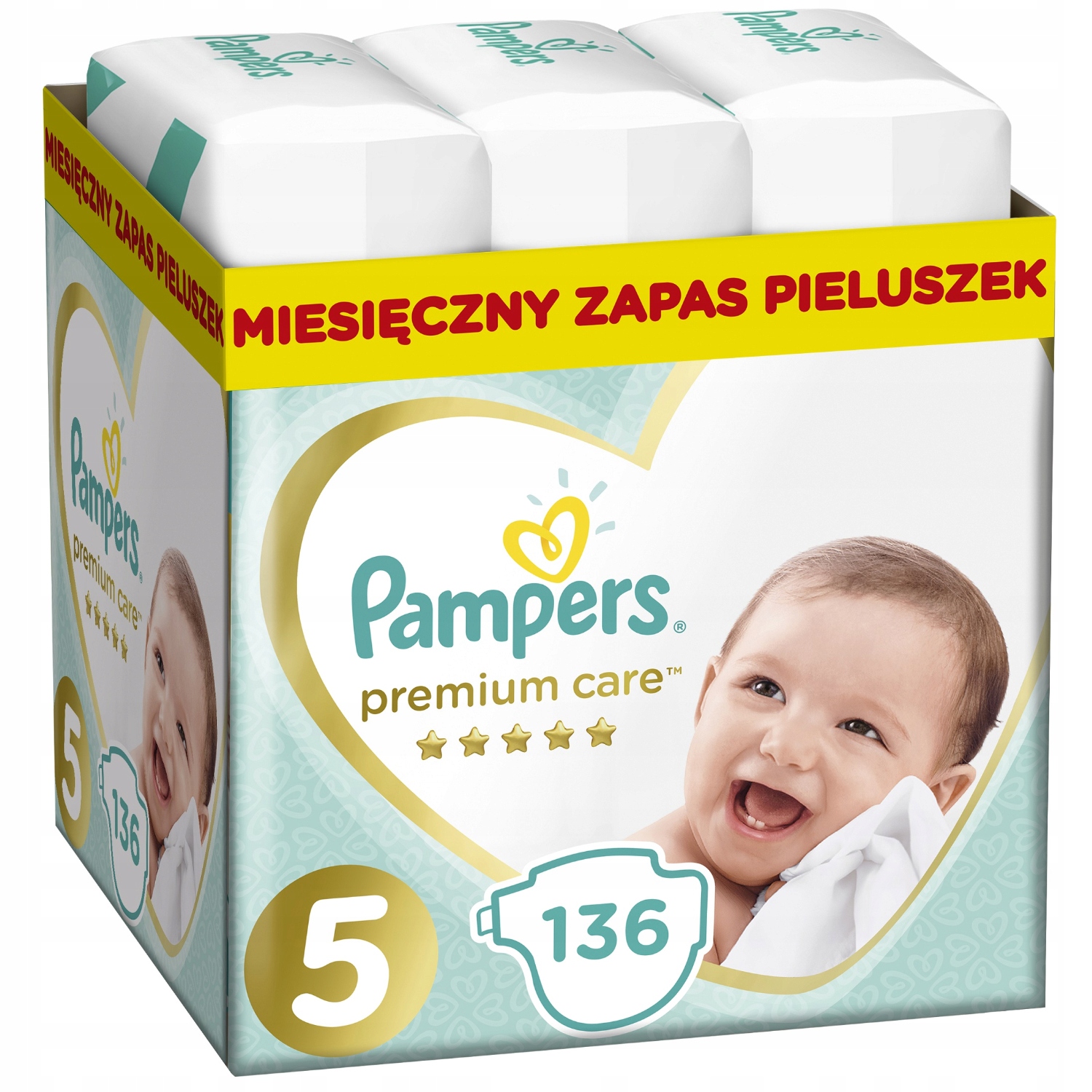 pampers 4 pieluchy 174 sztuki