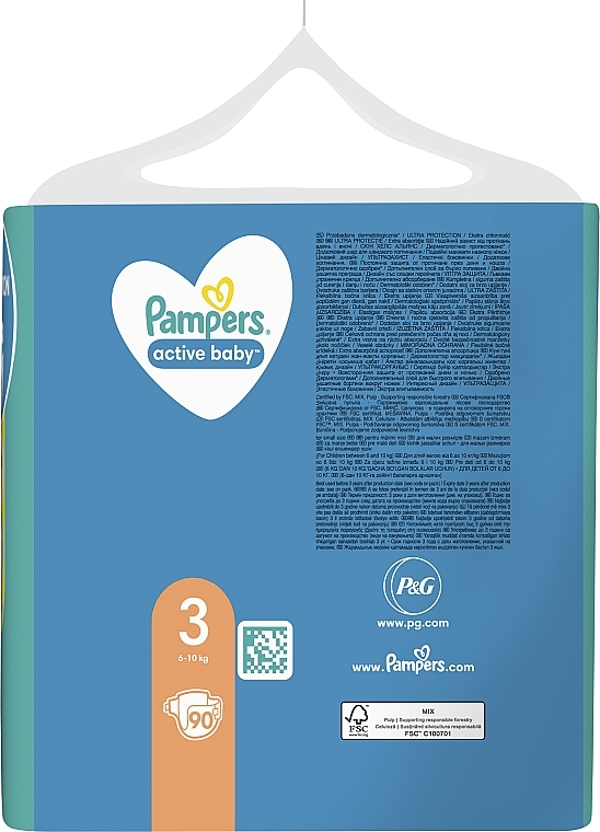 pampers active baby dry nowe