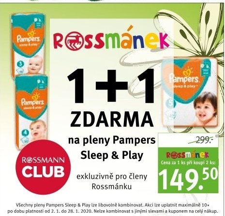 rossmann pampers promocje