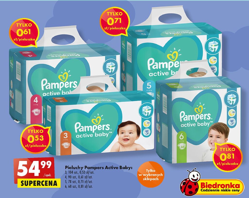 tesco pampers 4