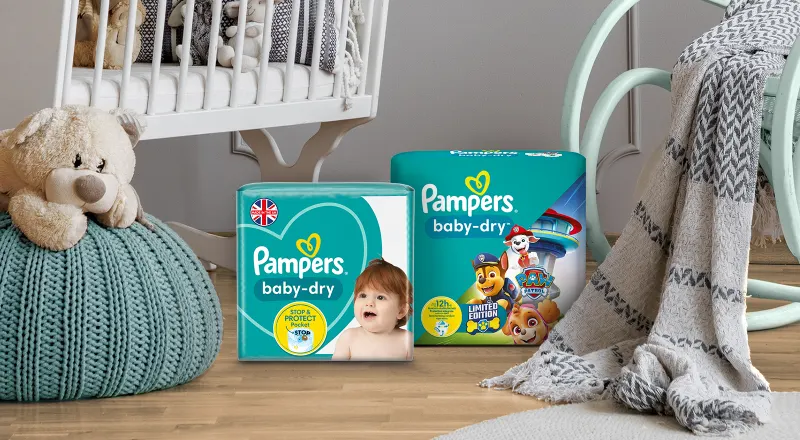 pampers serwetki