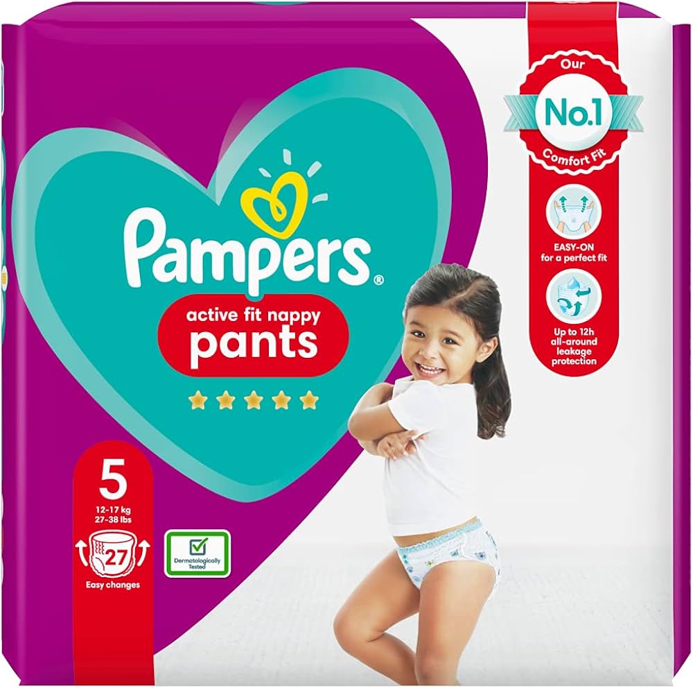 pieluchomajtki 5 pampers