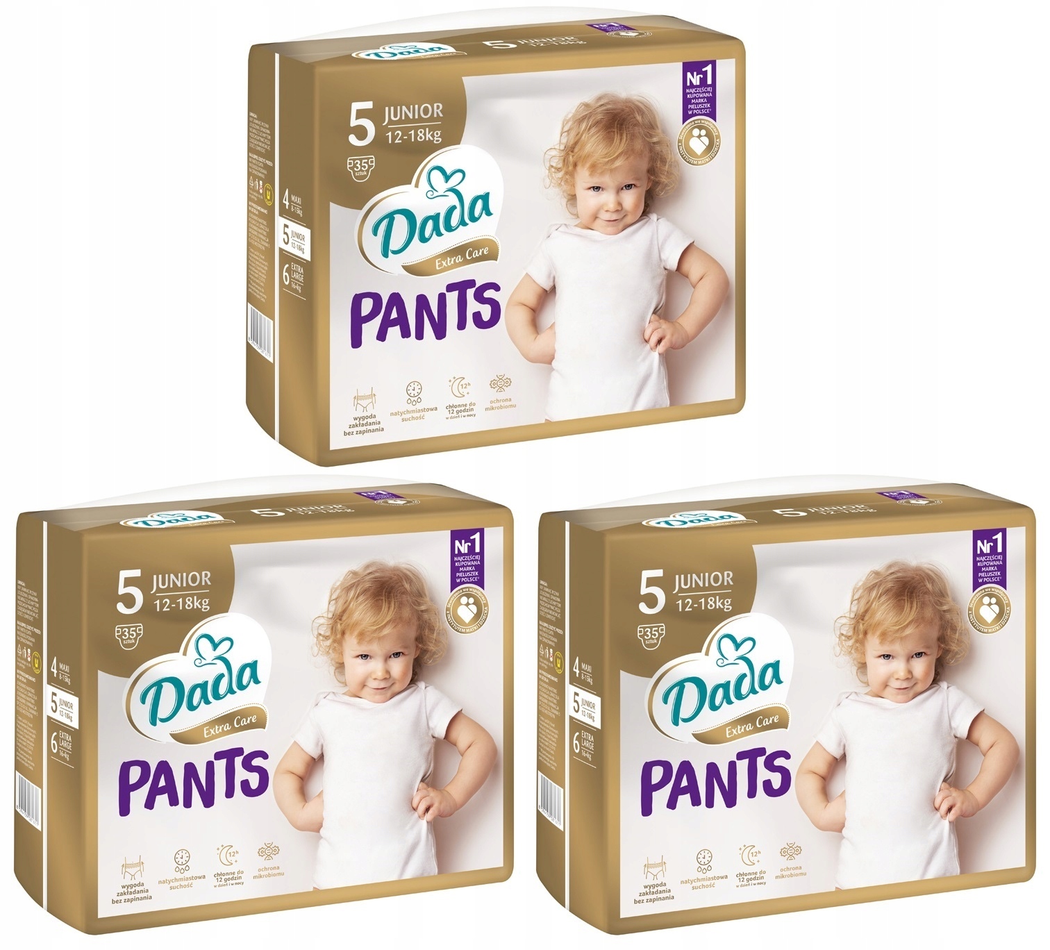 pieluchomajtki pampers 20 sztuk