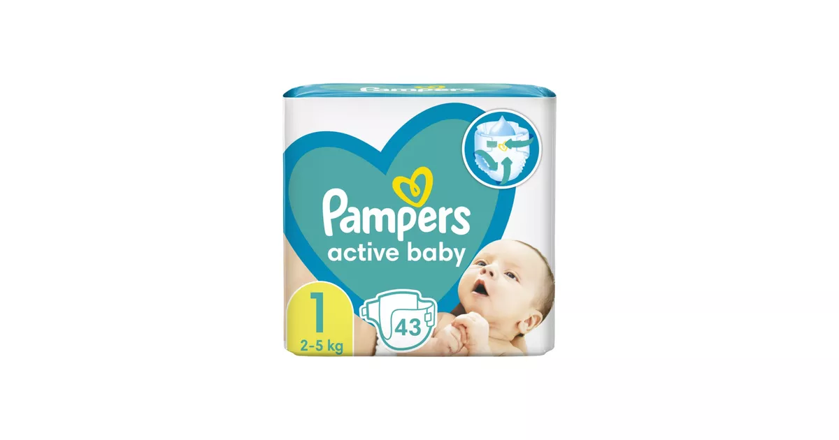 pampers active baby dry 53