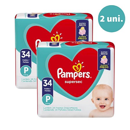 pampers упаковка количество