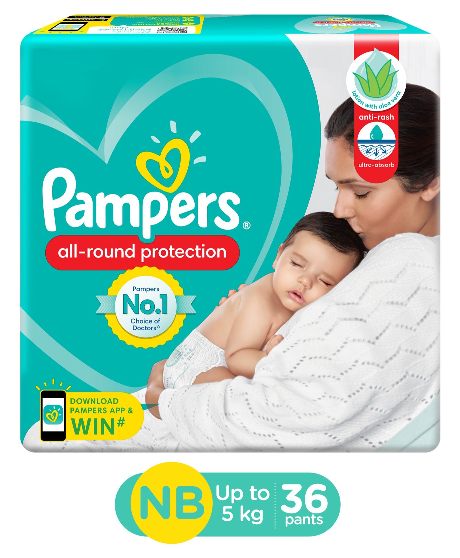 pampers fresh clean 12x64