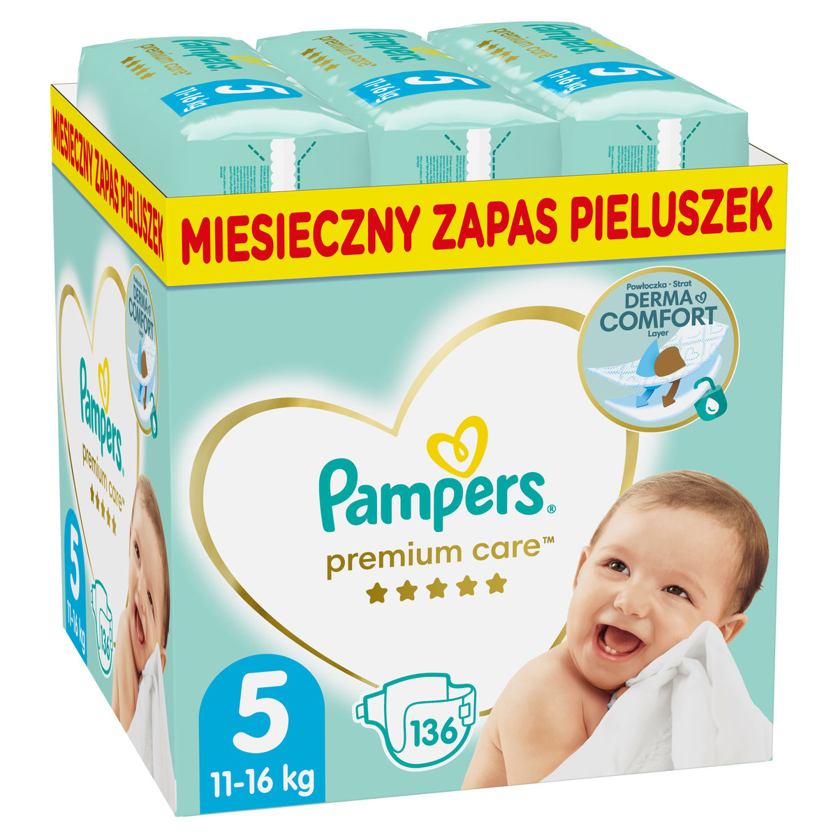 pampers premium care 88 szt ceneo