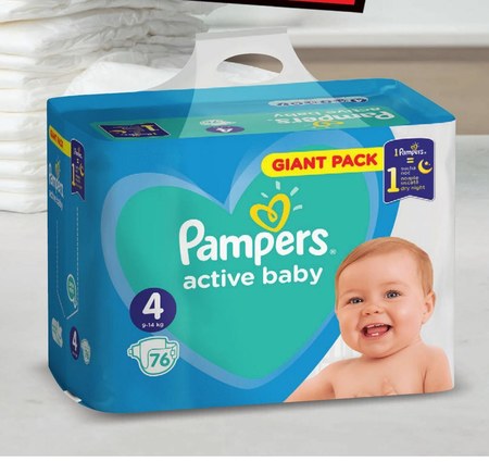 pieluchy pampers premium care 4 maxi 104 szt