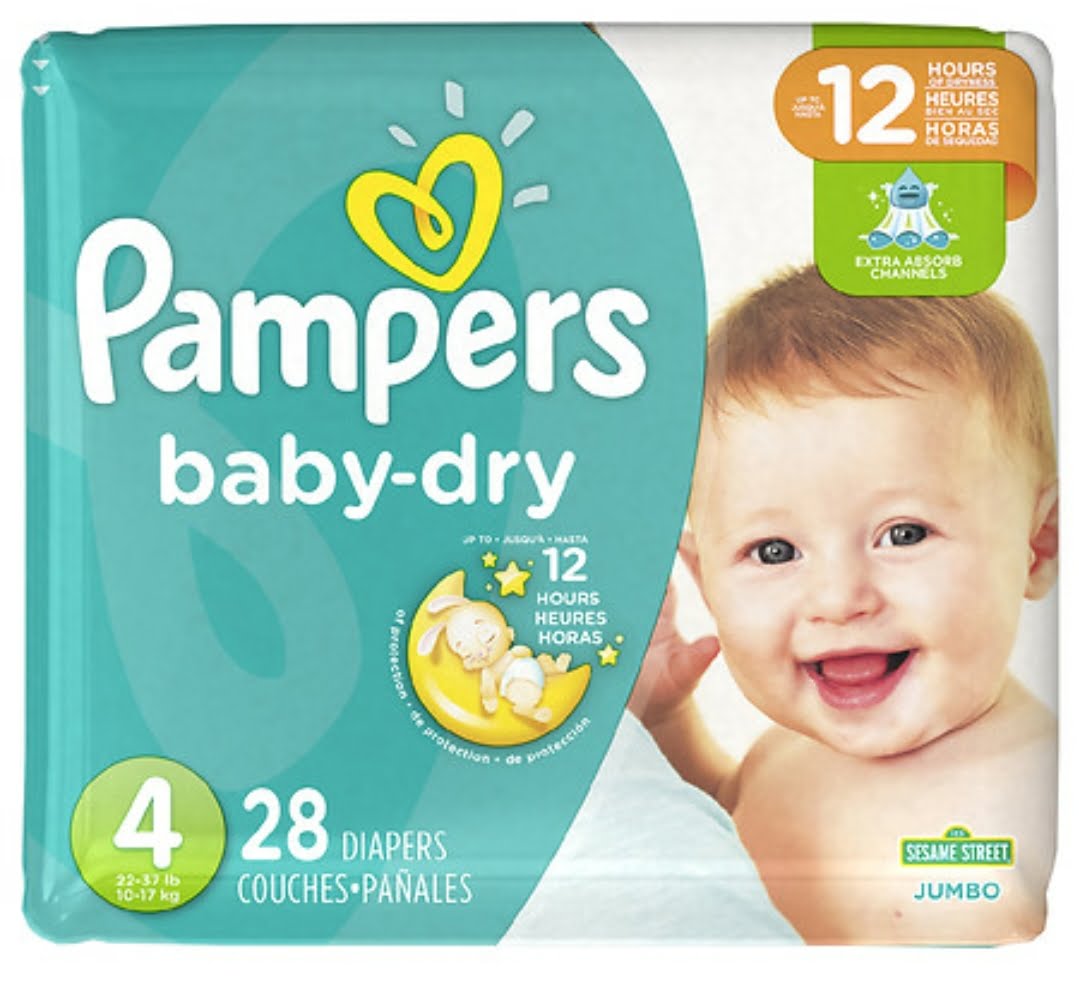 giant box pampers 3 126