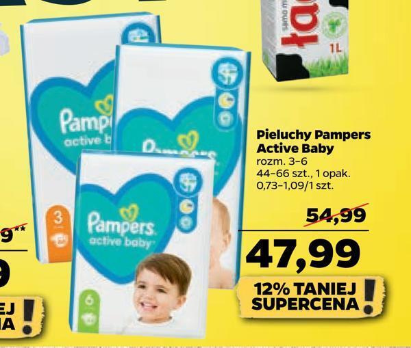 pampers rozmiar 3 174 szt