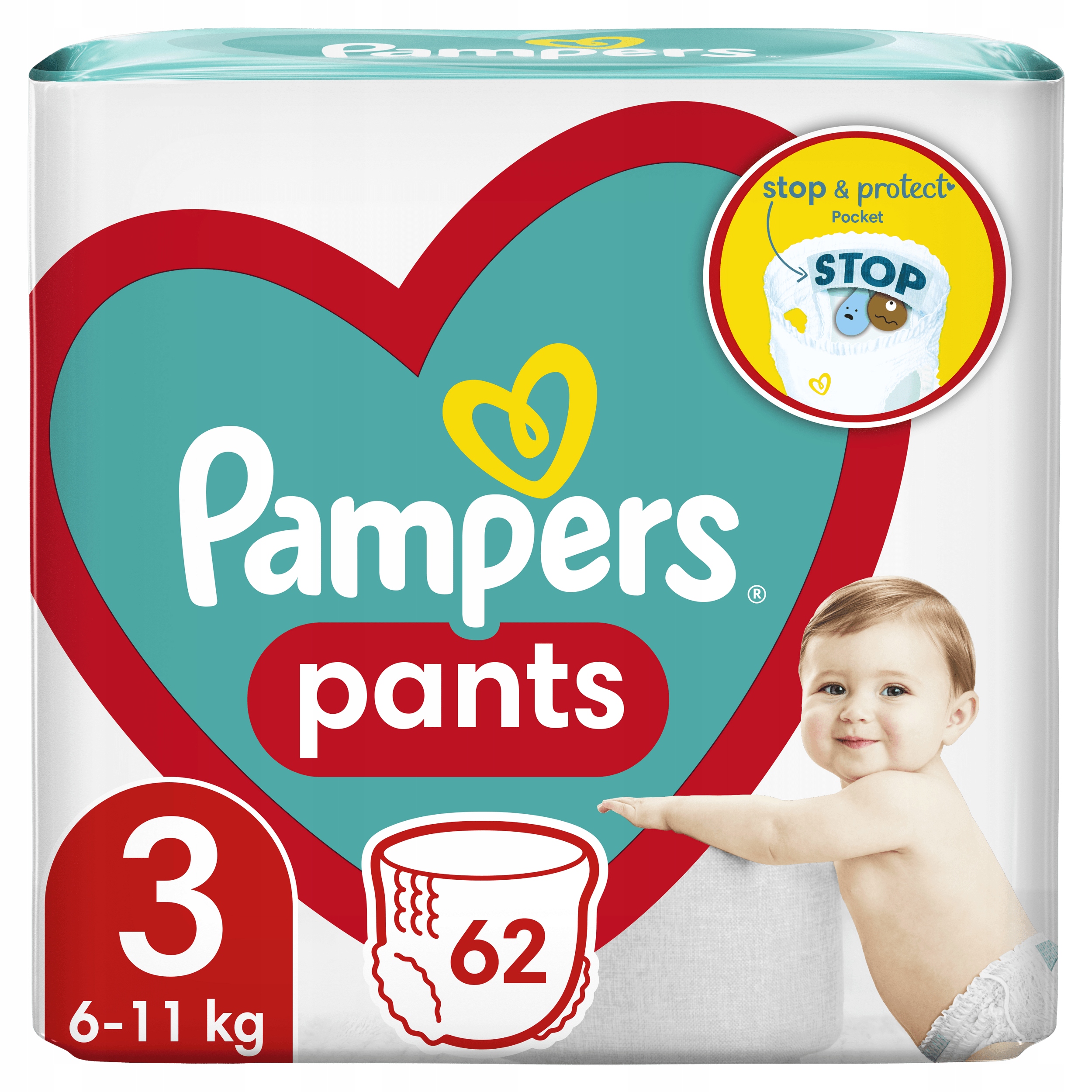 pampers new baby dry 100 szt