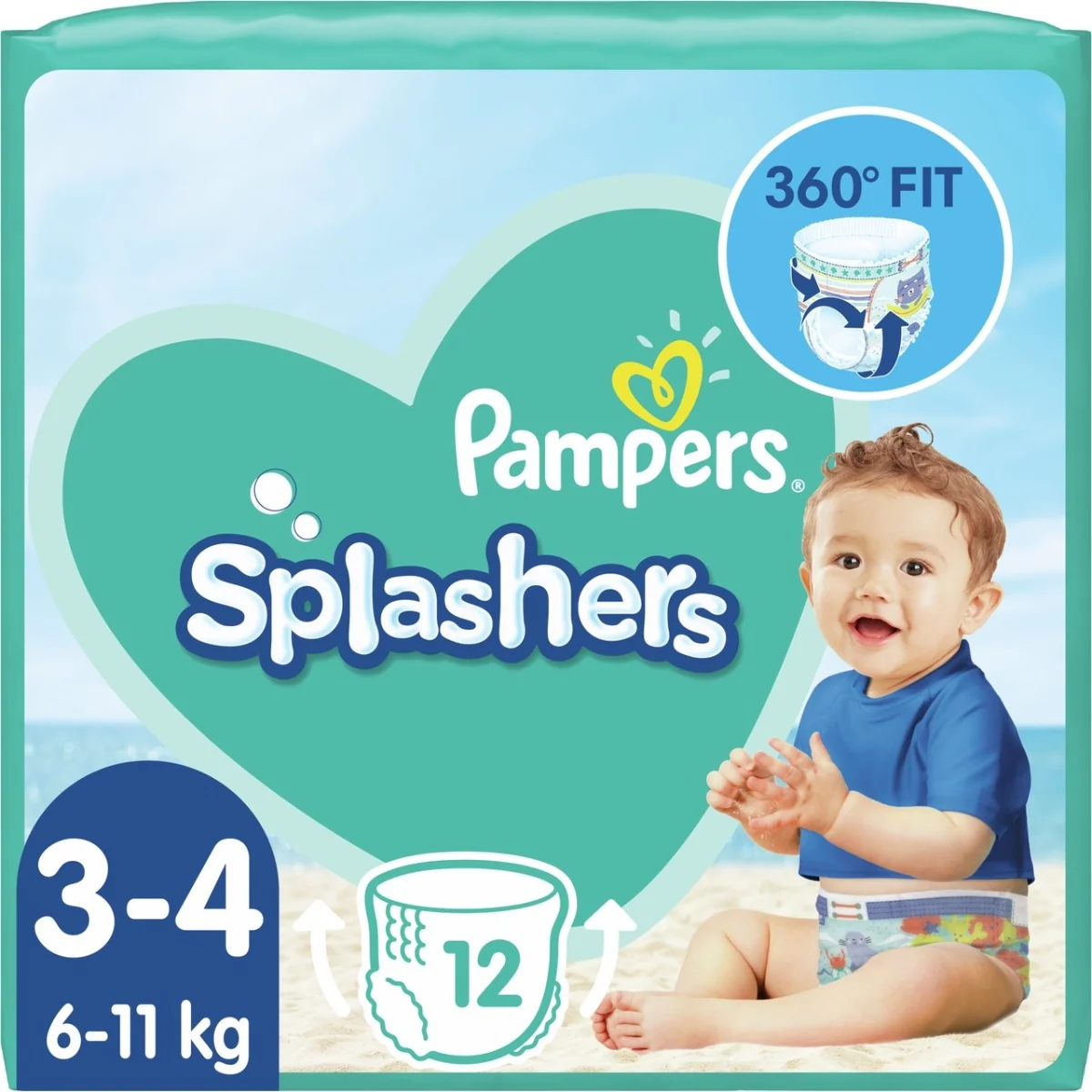 pampers sleep&play pieluchy rozmiar 3 midi 6-10kg 58 sztuk