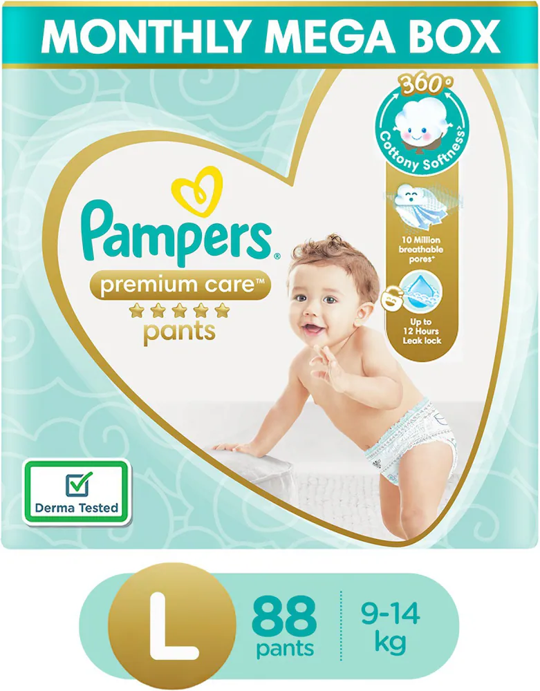 tort z pieluszek pampers premium care