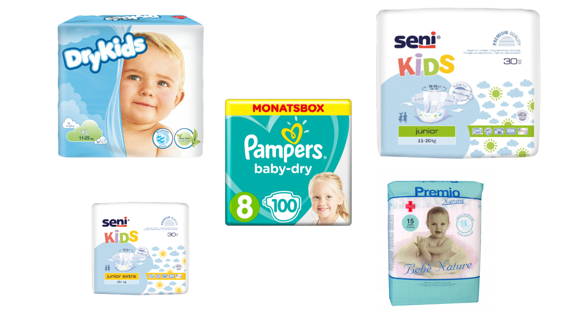 pampers 3 midi od ilu kg