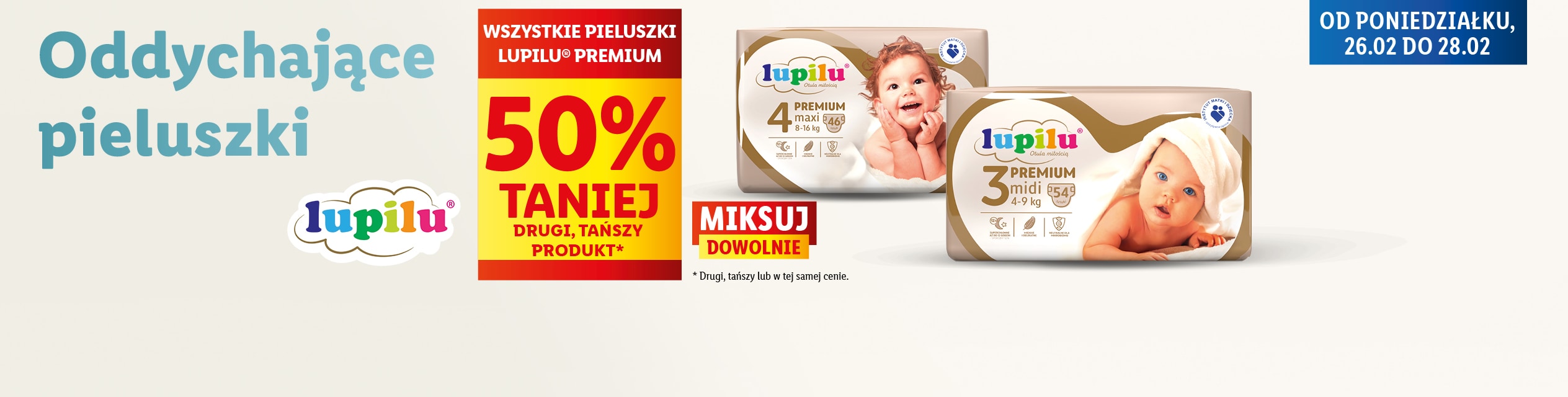 pieluchy promocje sierpień