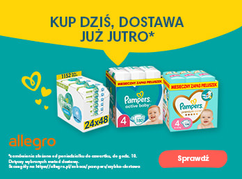 promocja pieluch pampers 4