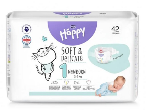 pampers pieluszki premium care newborn mini 168