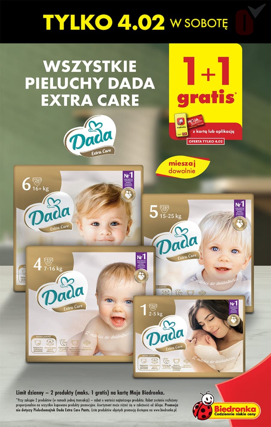 pampers 3 biedronka mega pack