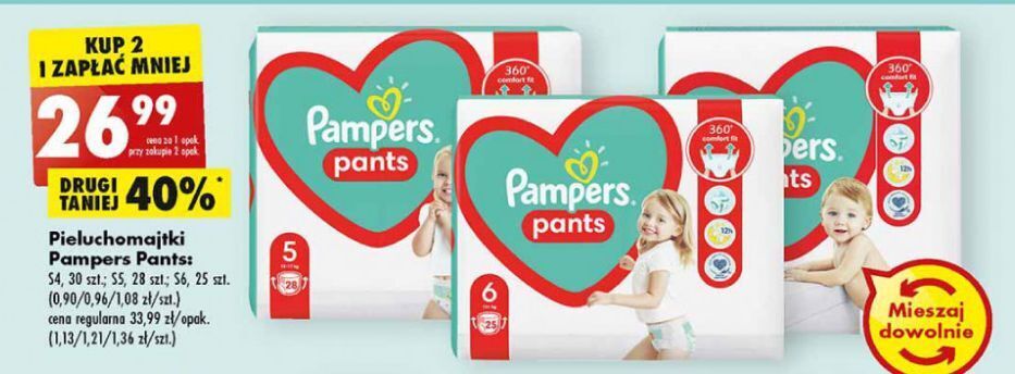 pampers dla psa samca l