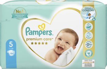 opakowania pampers premium care