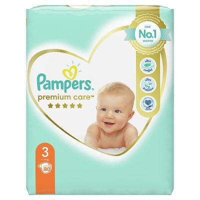 tesco zakupy pieluchy pampers premium care 1