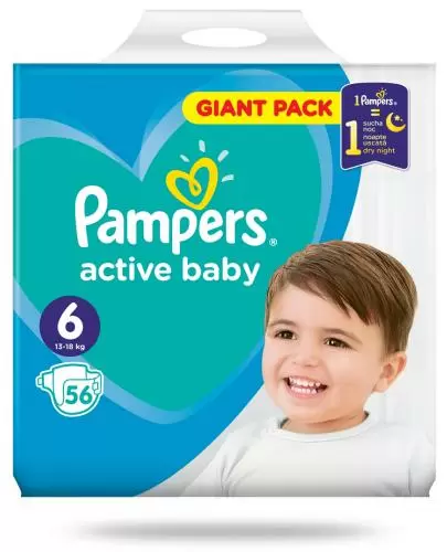 pampers 3 128 sztuk