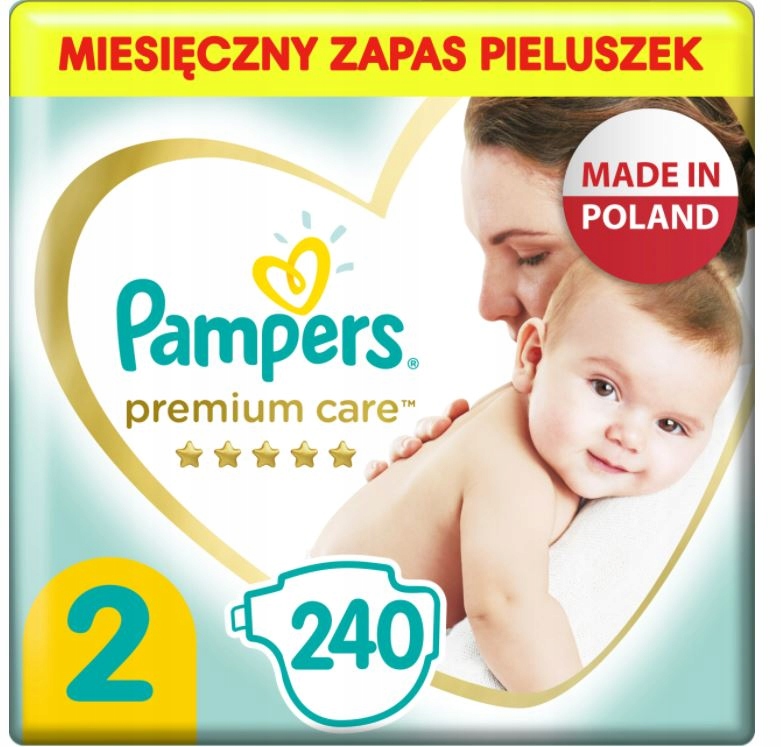 pampers new baby pieluchy 1 newborn 43 szt