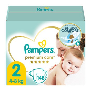 pieluchy pampers premium care 43